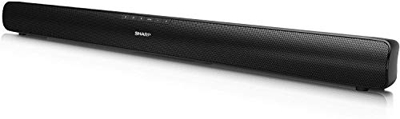 SHARP HT-SB95 2.0 - Barra audio Bluetooth (con HDMI ARC/CEC, potenza totale 40 W, 80 cm), colore: Nero