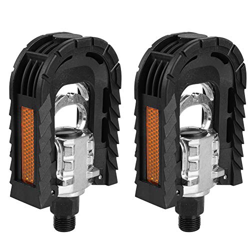 Wallfire Pedali Bici 2 Pezzi in Lega di Alluminio Sostituzione Bici Pieghevole Pedali Cuscinetti Antiscivolo Pedale Pedale Accessorio Ciclismo Esterno características