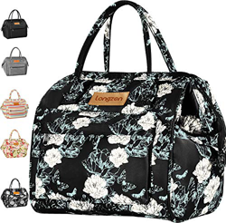 Borsa Termica Pranzo, 15L Borsa Termica Pranzo Ufficio Donna Borsa Da Pranzo Termica Resistente All'acqua di Grande Capacità Borse da Pranzo Con Rives en oferta