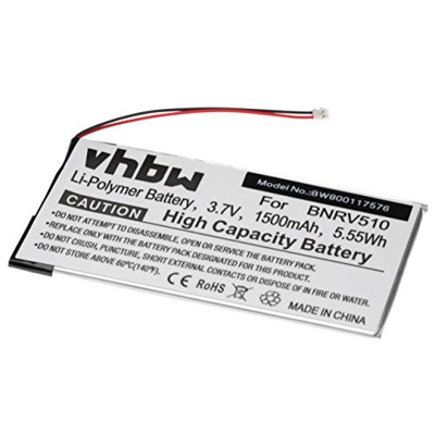 vhbw batteria compatibile con Tolino Vision 2, 4HDeBook reader eReader (1500mAh, 3,7V, Li-Poly)