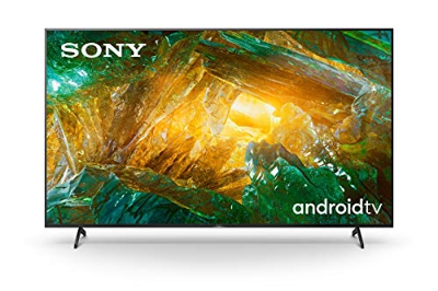 Sony KD75XH8096PBAEP, Android Tv 75 Pollici, Smart Tv 4K Hdr Led Ultra Hd, con Assistenti Vocali Integrati (Nero, Modello 2020), compatibile con Alexa