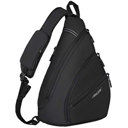 VBIGER Zaino Monospalla Uomo Donna Zaino Casual Borsello Uomo Zaini Spalla Antifurto Impermeabile Borsa a Spalla per Viaggio Ciclismo Sportivo en oferta