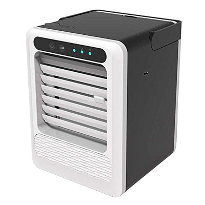Ddbrand Mini Dispositivo di Raffreddamento Dell'Aria Ricarica USB Muto Umidificazione Risparmio Energetico Condizionatore D'Aria Ventola