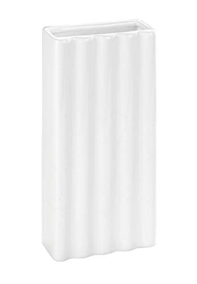 WENKO Umidificatore Linee - Umidificatore per ambiente con struttura, adatto per il radiatore, Ceramica, 9 x 19 x 4 cm, Bianco