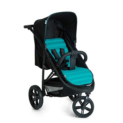 Hauck Rapid 3 Passeggino a 3 Ruote da 0 Mesi a 25 kg, Pieghevole, Compatto, con una Mano, con Posizione Nanna, Maniglione Regolabile in Altezza, Grand