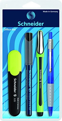 Schneider – Set di penna di Office set, 4 Penne