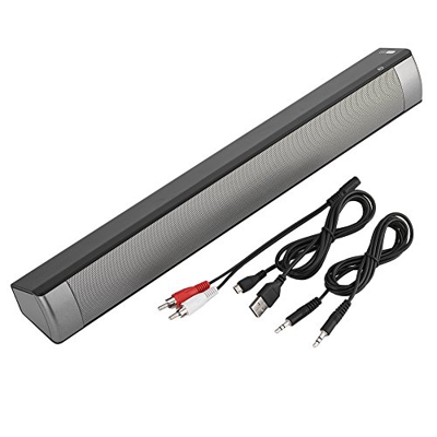 Bluetooth Soundbar Hi-Fi Heavy Bass Bluetooth Soundbar Noise Cancelling AUX/TF Card Bar Senza Fili per TV