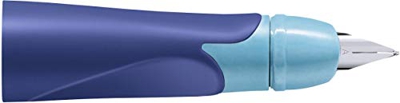 Impugnatura per mancini per penna stilografica – Stabilo EASYbirdy in mezzanotte blu notte – Pennino A