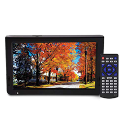 VBESTLIFE DVB-T-T2 TV Portatile TV analogica Digitale TV Portatile, risoluzione 1024x600, RMVB/Avi/MPEG/MKV/MOV 1080P Video, 10 Pollici precio