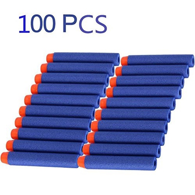 StillCool Dardi Proiettili, Munizioni a Freccette Compatibili con Tutte Le Pistole Giocattolo 7.2cm Schiuma Freccette Ricariche Dardi Proiettili