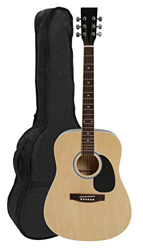 Navarra NV32 Chitarra Acustica con Borsa, Natural características