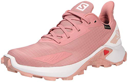 Salomon ALPHACROSS BLAST GTX W Scarpe con EnergyCell per Trail Running, Donna, Brick Dust/Lunar Rock/Sirocco, 45 1/3 EU en oferta