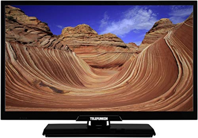 TELEFUNKEN D22F340A LED-TV 55cm 22 Zoll EEK A (A++ - E) DVB-T2, DVB-C, DVB-S, Full HD, Ci+ Nero