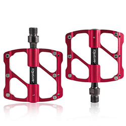 FancyWhoop Pedali MTB Bici Pedali Flat Lega di Alluminio Pedale Bicicletta da Corsa Montagna Cuscinetto ASSE Anti-Slittamento Pedali per Bici da Strad características