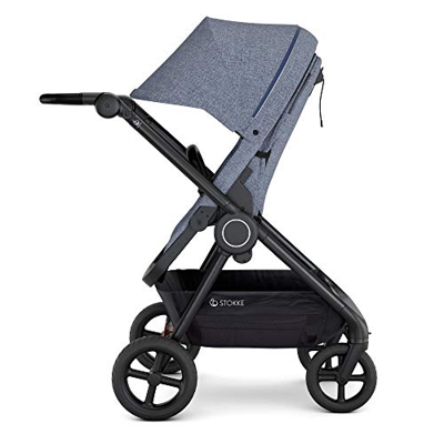 STOKKE® Beat │ Passeggino per neonati e bambini compatto e ultraleggero │ Passeggino città reclinabile e pieghevole con cappottina estensibile │ porta
