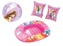 CM Set Accessori Mare Principesse Disney (Palla Gonfiabile + CANOTTO + BRACCIOLI) características