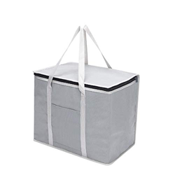 Sacchetti per alimenti surgelati, 30 l, isolati e pieghevoli, borsa di raffreddamento per picnic, campeggio, barbecue, shopping, pesca, attività all'a características