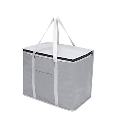 Sacchetti per alimenti surgelati, 30 l, isolati e pieghevoli, borsa di raffreddamento per picnic, campeggio, barbecue, shopping, pesca, attività all'a