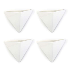 Umidificatore 4 pezzi in ceramica Geometrical piatto per il fissaggio al termosifone, evaporatore acqua diffusore, vaso da parete a1676 precio