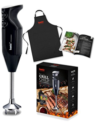 Bamix - Set frullatore a immersione Barbecue, colore: nero precio