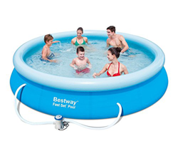 Bestway 57274 Piscina Tonda Fuori Terra autoportante 366 x 76 cm in PVC. MWS en oferta