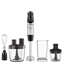 Moulinex - Frullatore a immersione QuickChef 3 accesorios + Procesador de alimentos acciaio en oferta