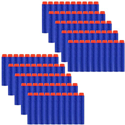 Locisne 100 pz 7,2 cm Refill Darts Soft EVA Foam Bullet Munizioni Pack per Nerf N-Strike Elite Series- Blu (Pallottola EVA 100) en oferta