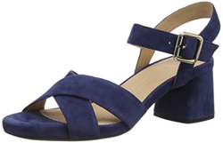 Geox D Genziana Mid B, Sandali Punta Aperta Donna, Blu (Blue C4000), 37.5 EU características