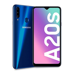 SAMSUNG Galaxy A20s, Smartphone, Display 6.5" HD+, 3 Fotocamere Posteriori, 32 GB Espandibili, RAM 3 GB, Batteria 4000 mAh, 4G, Dual Sim, Android 10,  precio