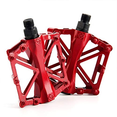 ZONSUSE Pedali per Bici da Strada，Pedale della Bicicletta della Bicicletta per Pedale di Mountain Bike Ultra-Leggero Durevole in Lega di Alluminio Ant