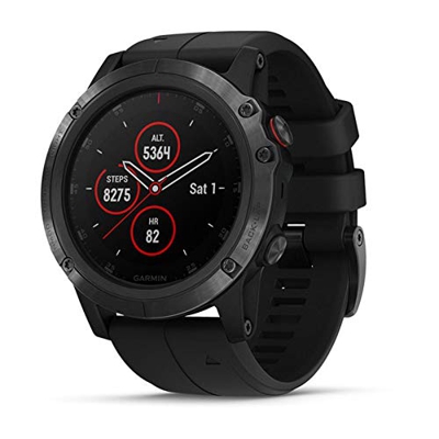 Garmin fēnix 5X Plus Orologio sportivo, Bluetooth, 240 x 240Pixel, Nero