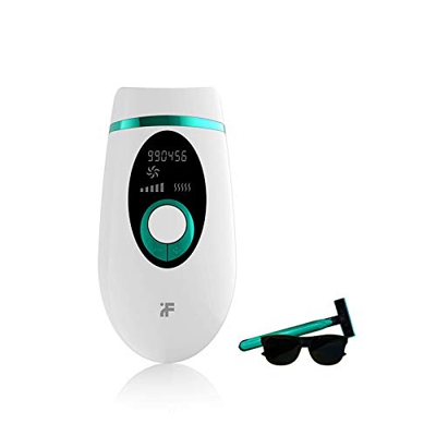 InFace IPL - Epilatore laser per depilazione permanente, per corpo e viso, zona bikini e ascelle, indolore, durevole, accessorio di precisione per zon
