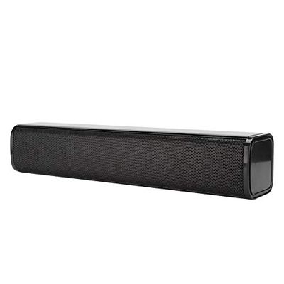 Ginyia Soundbar Portatile cablata, Jack Audio per Altoparlante da 3,5 mm, Altoparlante, per Computer Desktop per Smart TV per proiettori