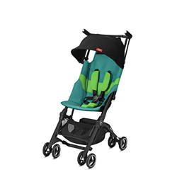 GB GOLD Pockit+ All Terrain Passeggino, Compatto, da 6 Mesi fino a 17 Kg, circa 4 Anni, Laguna Blue en oferta