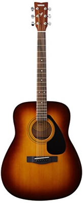Yamaha F310 Chitarra Folk - Chitarra Acustica 4/4 in Legno (63,4 cm, scala da 25”) - 6 Corde in Acciaio, Tobacco Sunburst