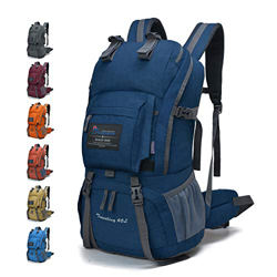 MOUNTAINTOP 40L Zaino Trekking per Donna e Uomo da Viaggio, Zaino Montagna con Copertura della Pioggia per Campeggio Escursione características