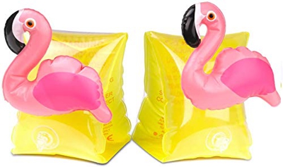 MoKo Salvagente per Bambini, 2 Braccioli Gallegianti ed Gonfiabili in PVC Ultra Resistente con Valvola Gonfiabile, Accessori Salvagente per Nuoto, Pus