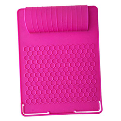 B Baosity Custodia Protettiva per Tappetino in Silicone con Protezione Dal Calore per Piastra per Capelli, Rossa características