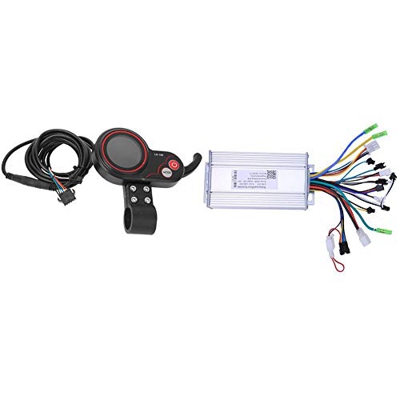 Keenso Scooter Elettrico Controller 2 in 1, Scooter Elettrico Mountainbike Elettrico LH100 36V 500W Controller 2 in 1 con LCD Shifter Accessor