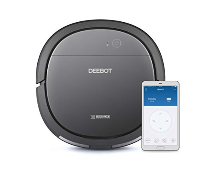 ECOVACS Robotics DEEBOT OZMO Slim10 Robot Aspirapolvere – Robot Lavapavimenti e Aspirapolvere 2 in 1 Ultrapiatto – Controllo tramite App e Telecomando