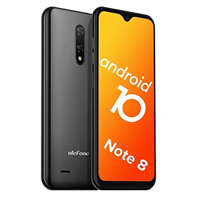 Smartphone Offerta del Giorno Ulefone Note 8 Android 10-3G Dual SIM Cellulare Economici Sbloccato 3 in1 Slot 5,5'' HD 2GB RAM 16GB ROM Cellulari Offer