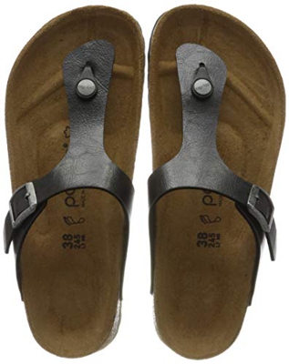 Papillio by Birkenstock Tongs Gizeh Birko-Flor Graceful Licorice, Sandali Donna, 41 EU