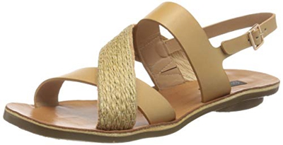 Neosens S3123 Restored Skin Daphni, Sandali Punta Aperta Donna, Beige (Wood Wood), 39 EU