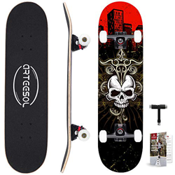 Arteesol Skateboard completo (rosso) en oferta