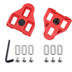 Set di tacchette per bici Set di tacchette per pedali autobloccanti con galleggiante da 9 gradi con pedali Look Delta per ciclismo en oferta