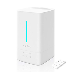 Taylor Swoden Umidificatore Ambiente Ultrasuoni 5L, con vaporizzatore nebbia fredda e calda. Luce LED a 7 colori, impostazione umidità, timer 12 ore,  en oferta