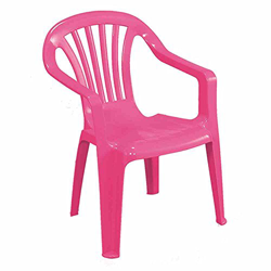 PROGARDEN - Sedia monoblocco per Bambini, Colore: Rosa en oferta