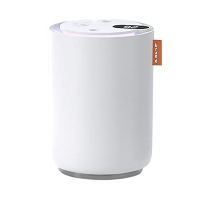 Decdeal 500ML Diffusore di Aromi,Umidificatore a Doppio Spruzzo senza fili,Diffusore di Oli Essenziali Portatile,3 modalità Regolabili/Visualizzazione