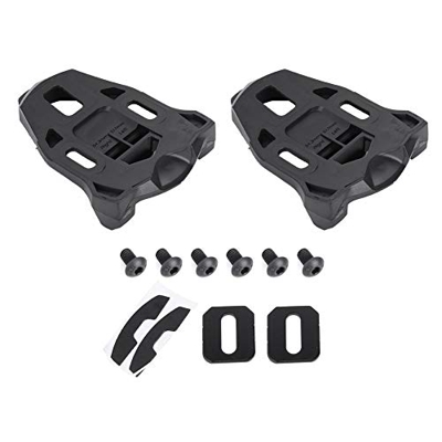 Starbun Bike Cleat - Plastica Strada Nero Bike Cycling Cleat Blocco Anti-Skid Road Bike Bitta for Equitazione (1 Coppia/Pack)