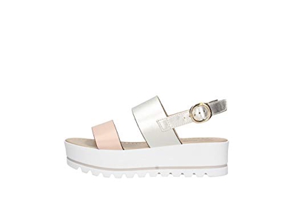 Sandalo da Donna NeroGiardini in Pelle Cipria E012581D. Scarpa dal Design Raffinato. Collezione Primavera Estate 2020. EU 35